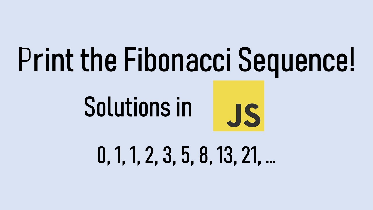 print fibonacci sequence